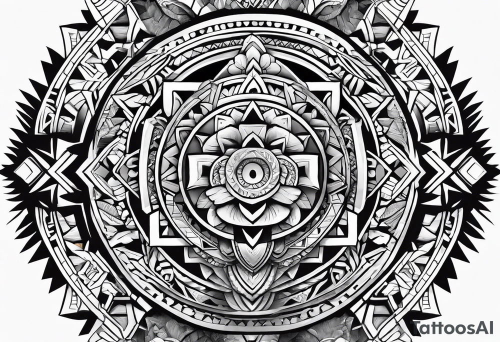 sleeve. Aztec tattoo idea