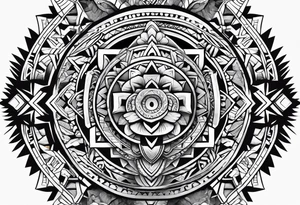 sleeve. Aztec tattoo idea