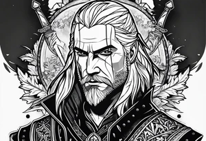 The Witcher 3: Wild Hunt tattoo idea