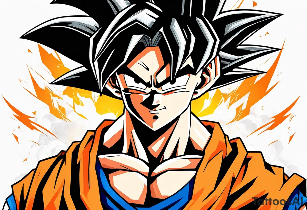 Son Goku tattoo idea
