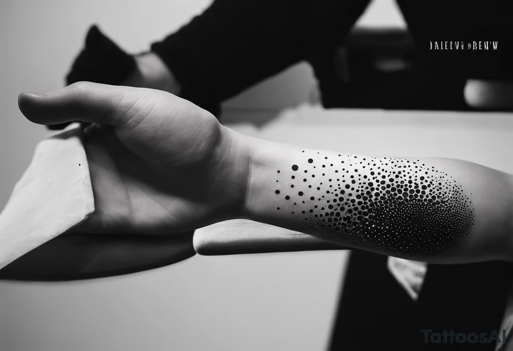 I want the name "Drew" with a space background tattoo idea