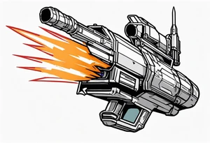 halo 3 rocket launcher tattoo idea