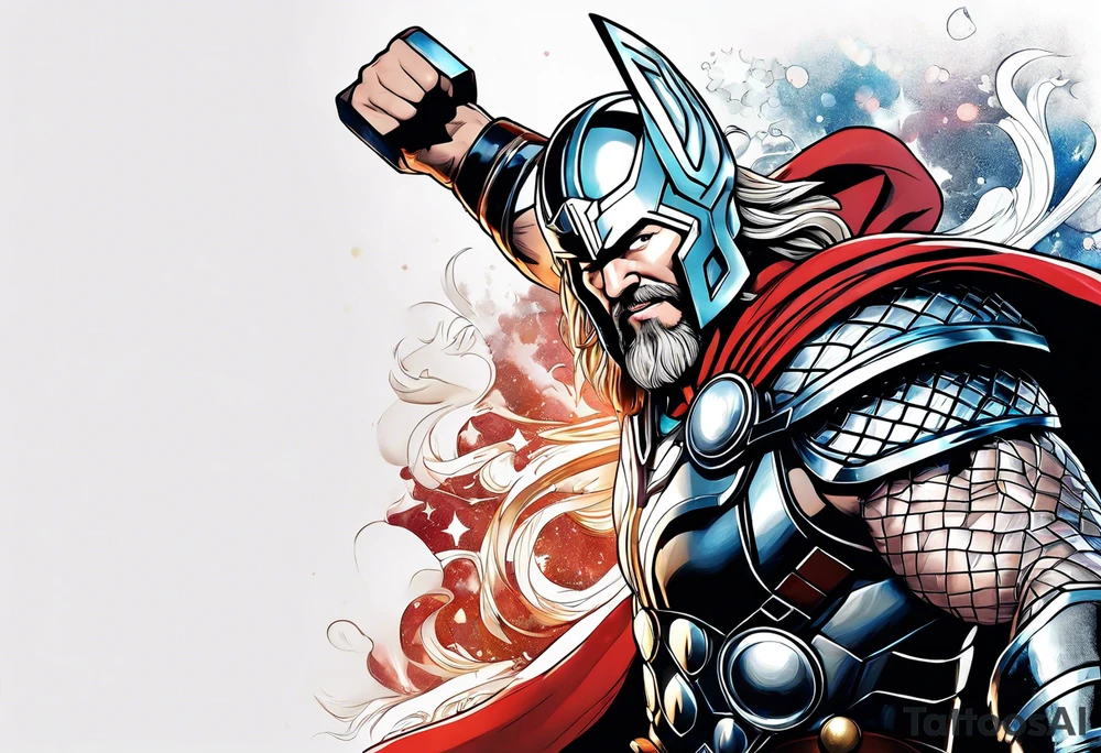 The Mighty Thor from MCU tattoo idea
