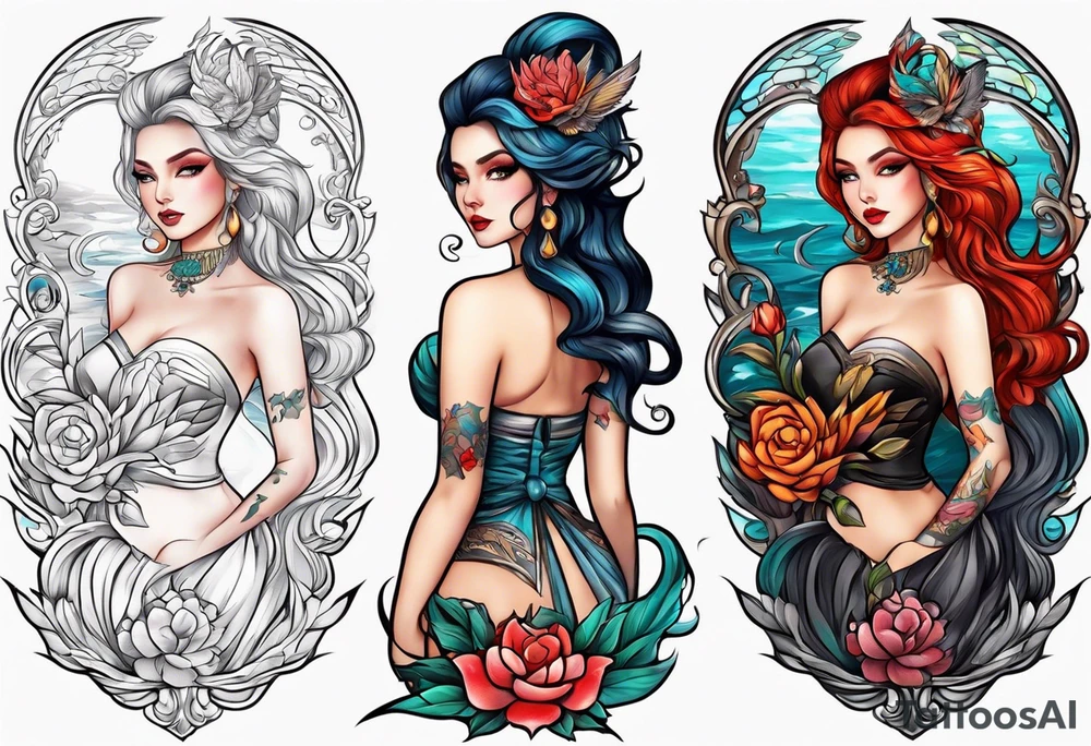 Siren tattoo idea