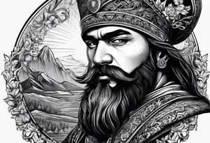 tattoo of the Cossacks tattoo idea