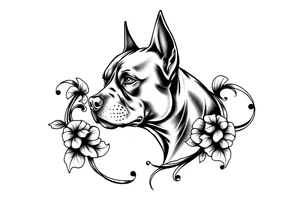 PITBULL tattoo idea