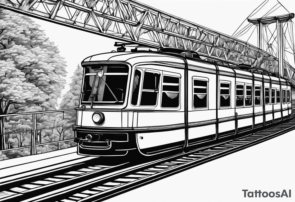 Schwebebahn tattoo idea