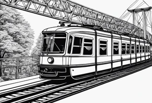 Schwebebahn tattoo idea