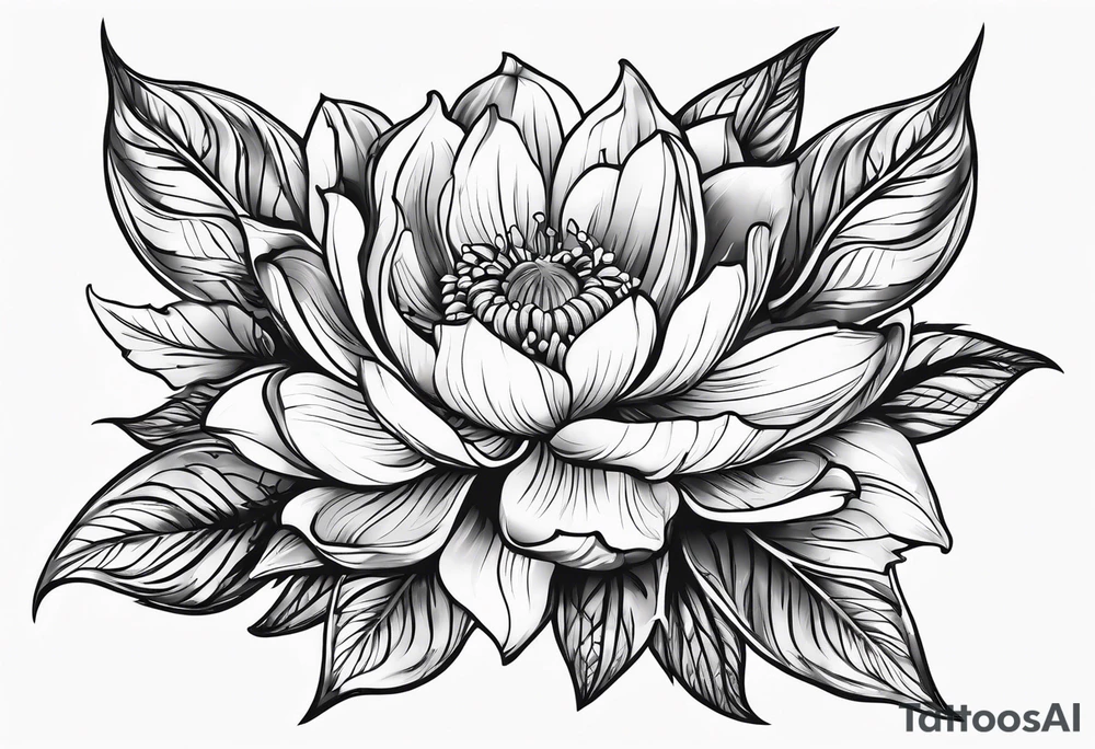 Plant plead outlines tattoo idea