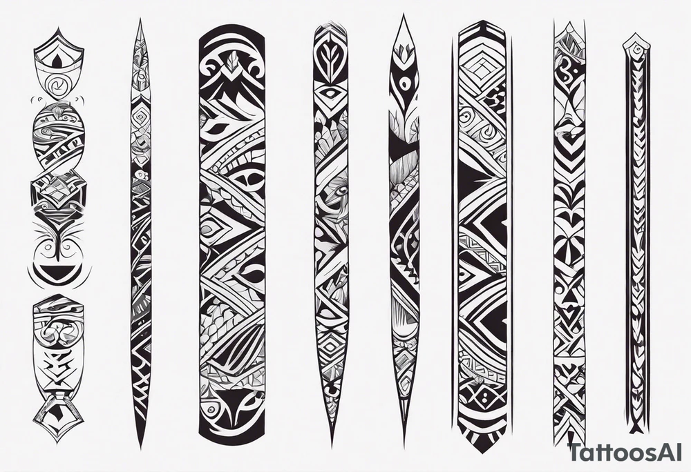 maori tribal  spine tattoo tattoo idea