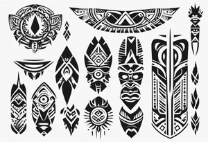 Polynesian tattoo idea