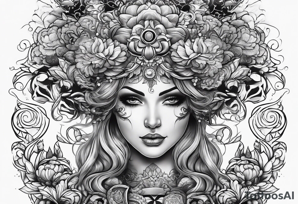 brain tattoo idea
