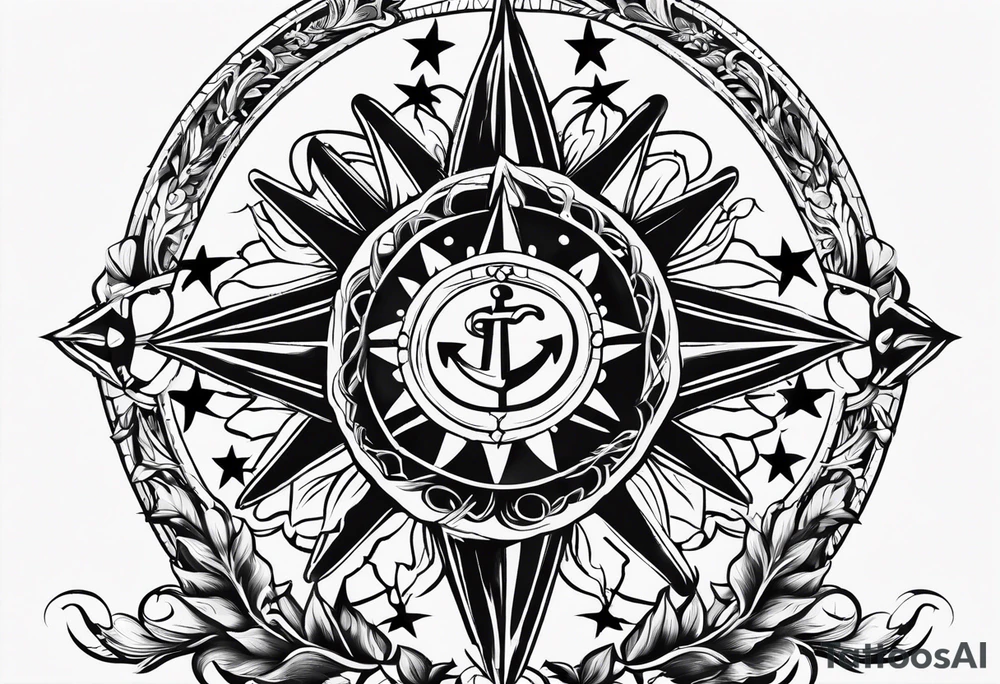 Fire 
Anchor tattoo idea
