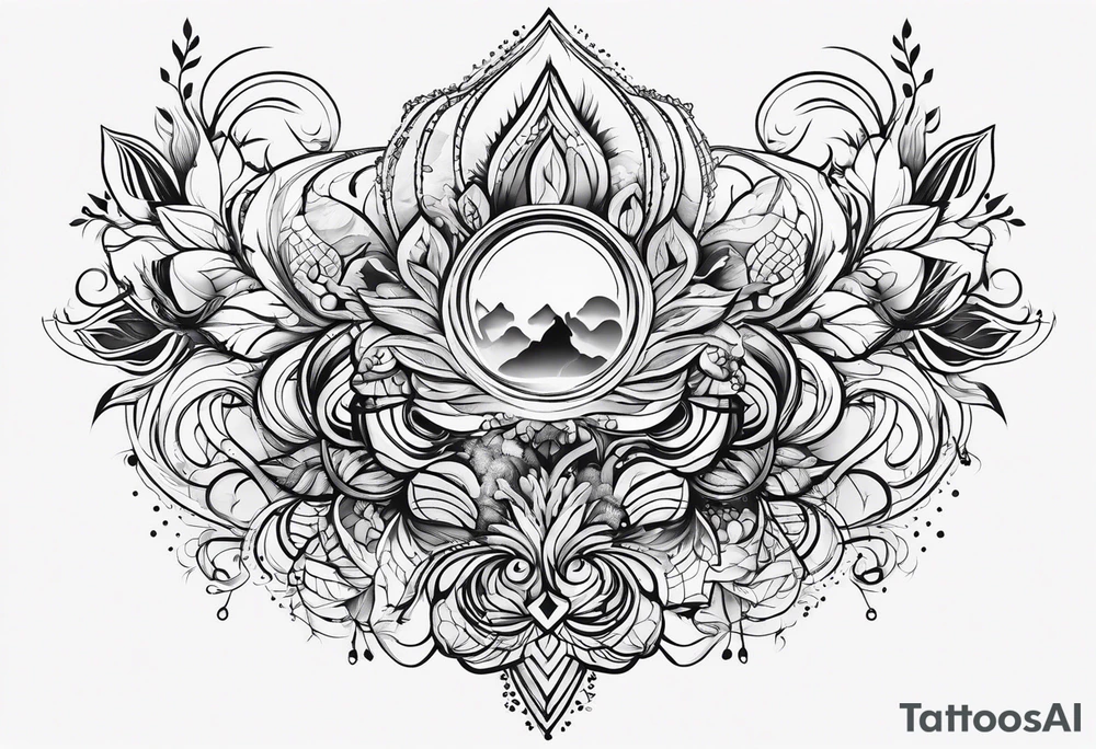 small tattoo symbolizing growth tattoo idea
