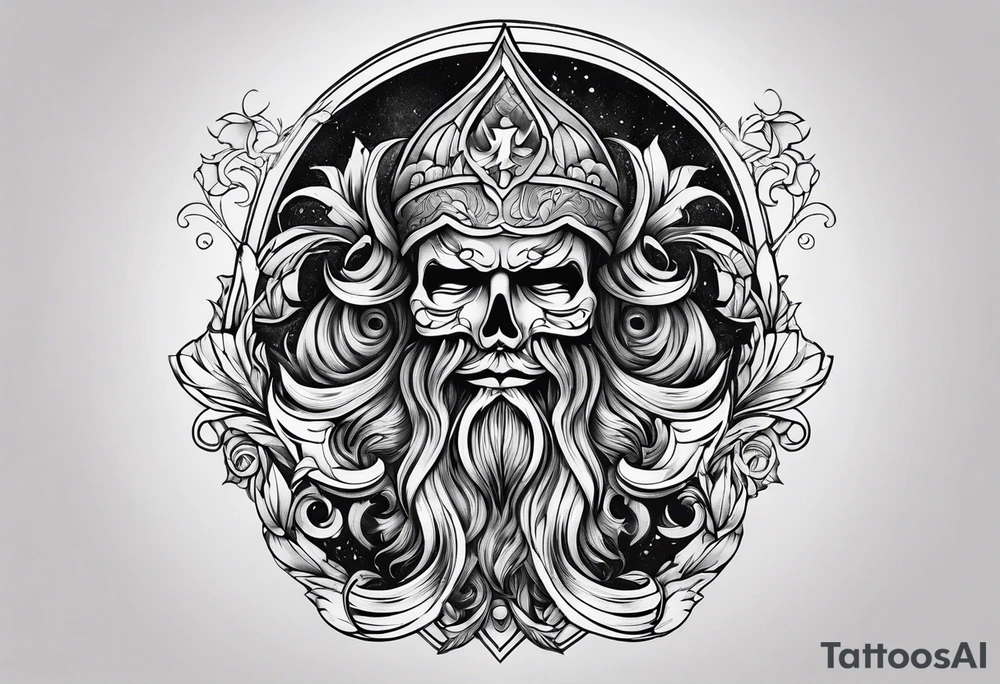Cloak and dagger tattoo idea