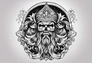 Cloak and dagger tattoo idea
