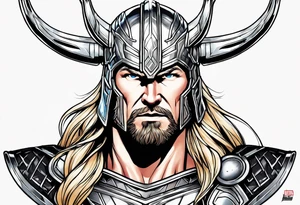 The Mighty Thor from MCU tattoo idea