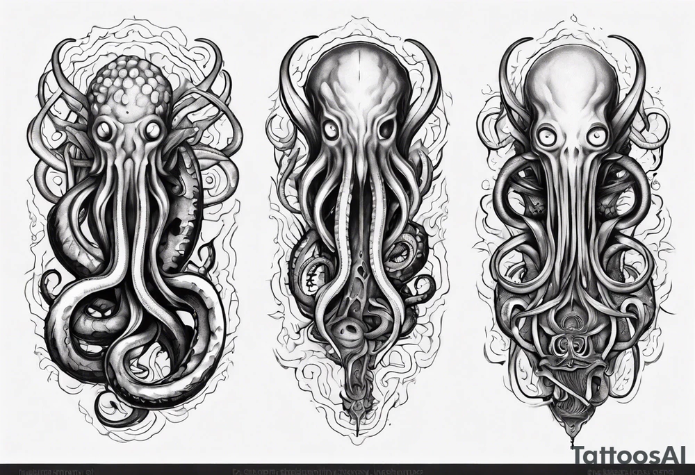 lovecraft myth tattoo for forearm tentacle +++ tattoo idea lovecraft myth tattoo for forearm tentacle +++ tattoo idea