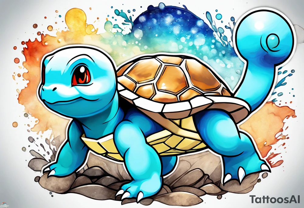 Squirtle tattoo idea