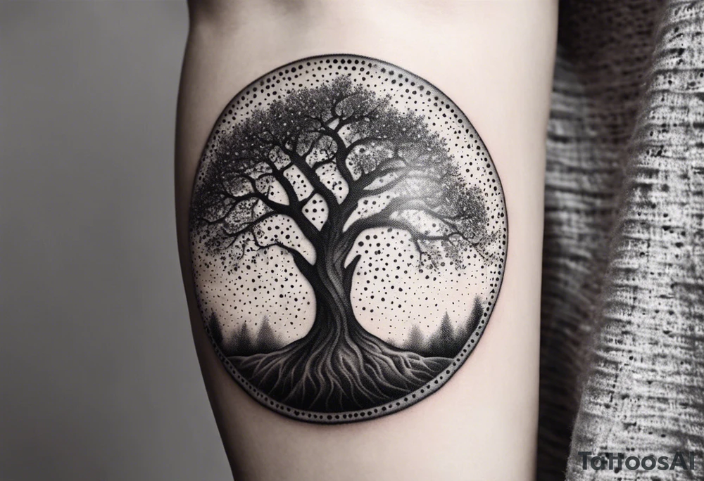 tree of life tattoo idea