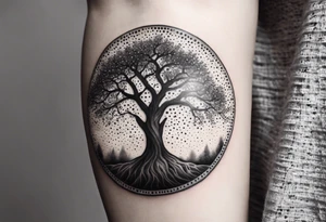 tree of life tattoo idea