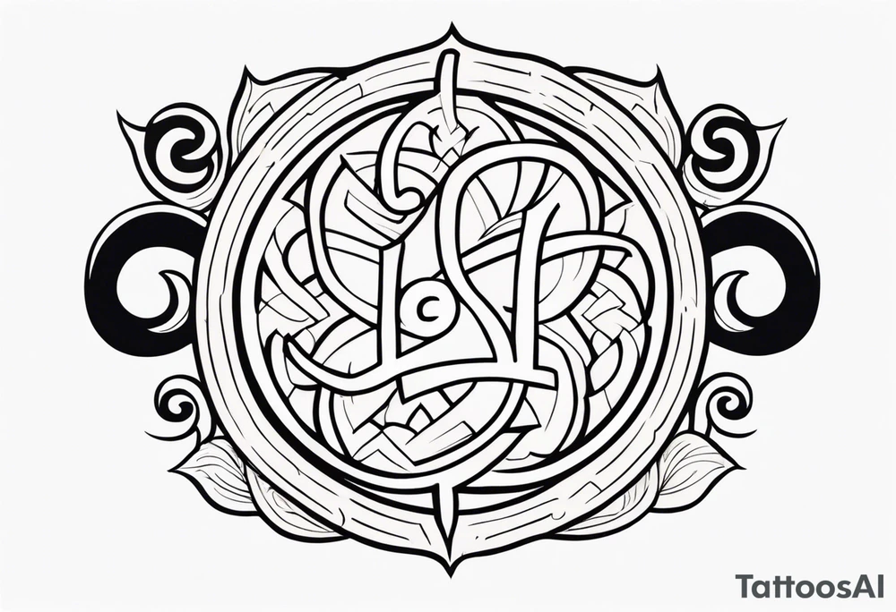 GYE NYAME tattoo idea