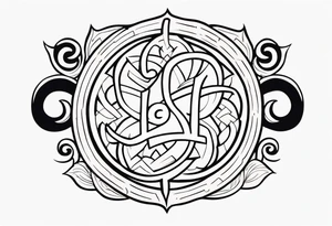 GYE NYAME tattoo idea