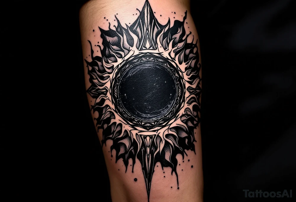 Eclipse tattoo idea
