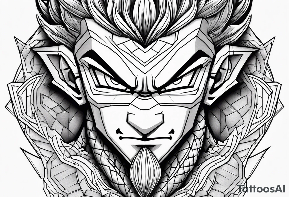 Dragon ball z sleeve tattoo idea