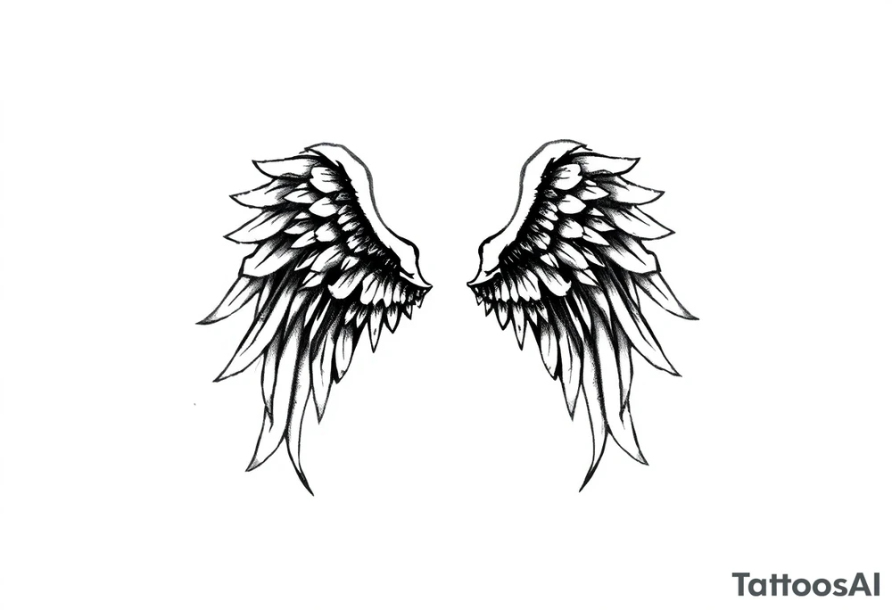 Angel wings 
William tattoo idea