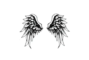 Angel wings 
William tattoo idea