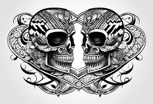 small symbol for male twins on ankles tattoo idea
