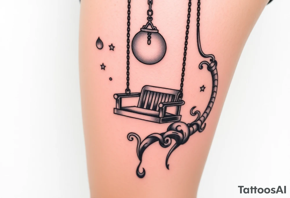 tire swing tattoo idea