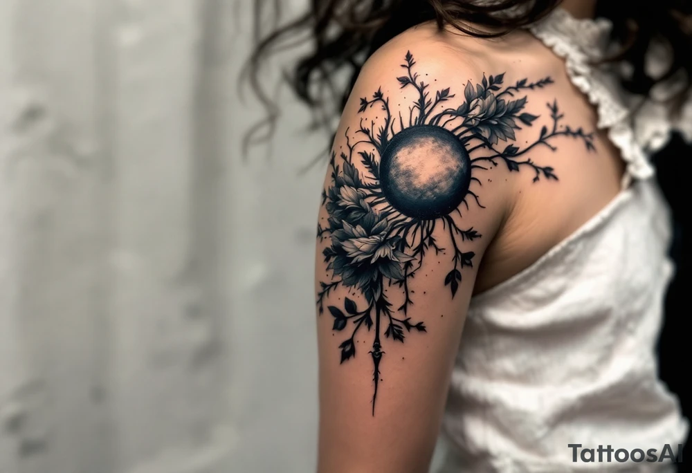 Eclipse tattoo idea