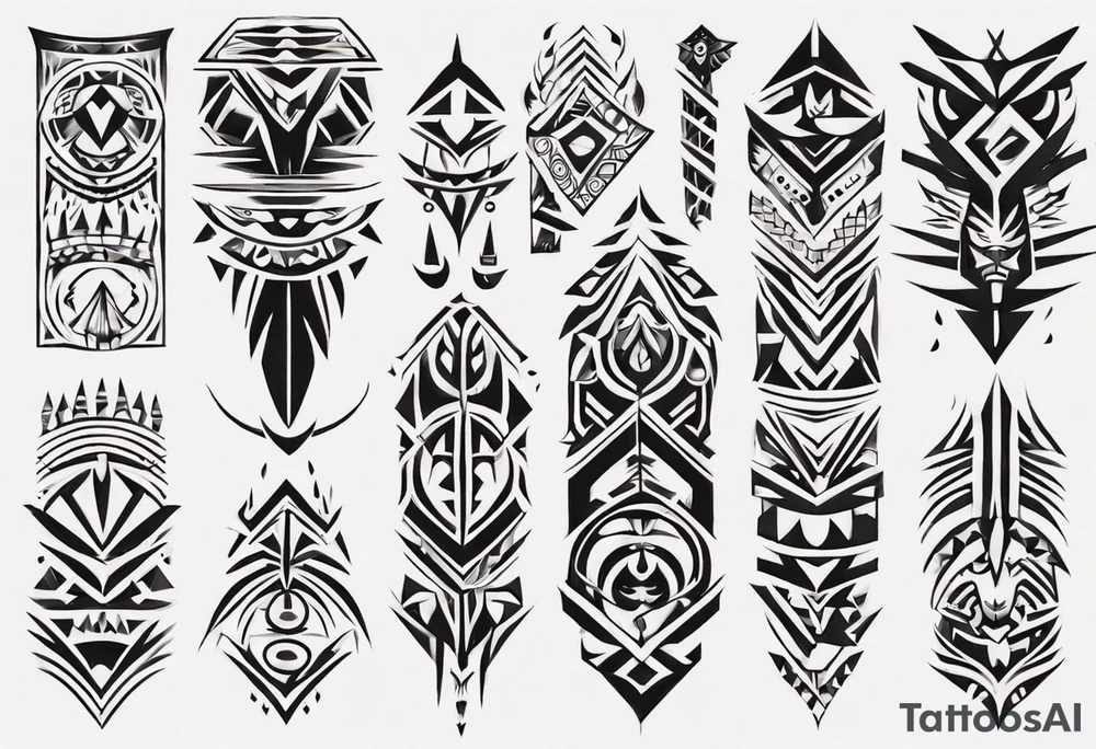 Un tribal tattoo idea