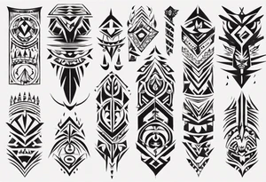 Un tribal tattoo idea