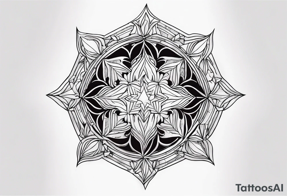 crystal tattoo idea