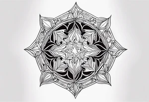 crystal tattoo idea