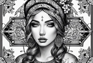 panache et sapinage tattoo idea