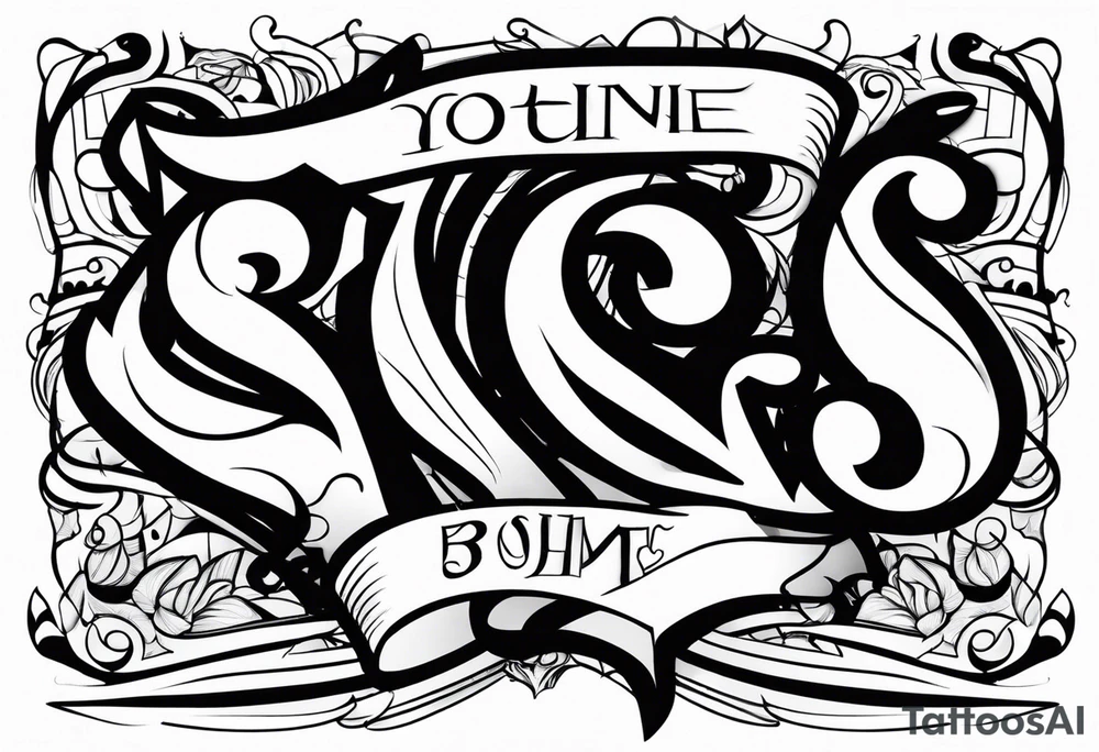 BOSTIC tattoo idea