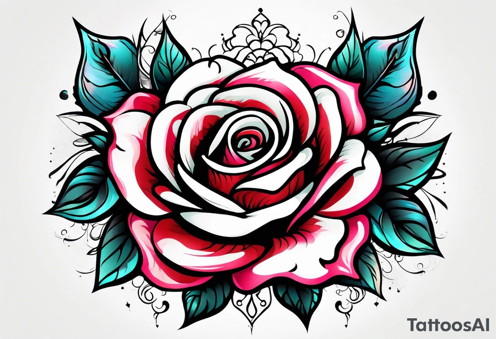 rose tattoo idea