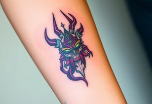 Sheogorath prince of madness from elder scrolls tattoo idea