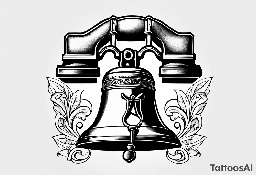 Liberty bell tattoo idea