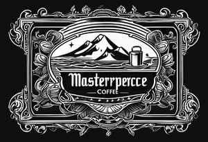 GULF SIDE COFFEE LOGO tattoo idea