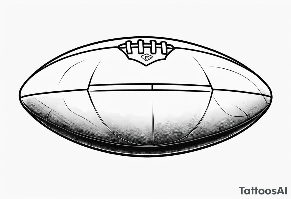 FOOTBALL tattoo idea