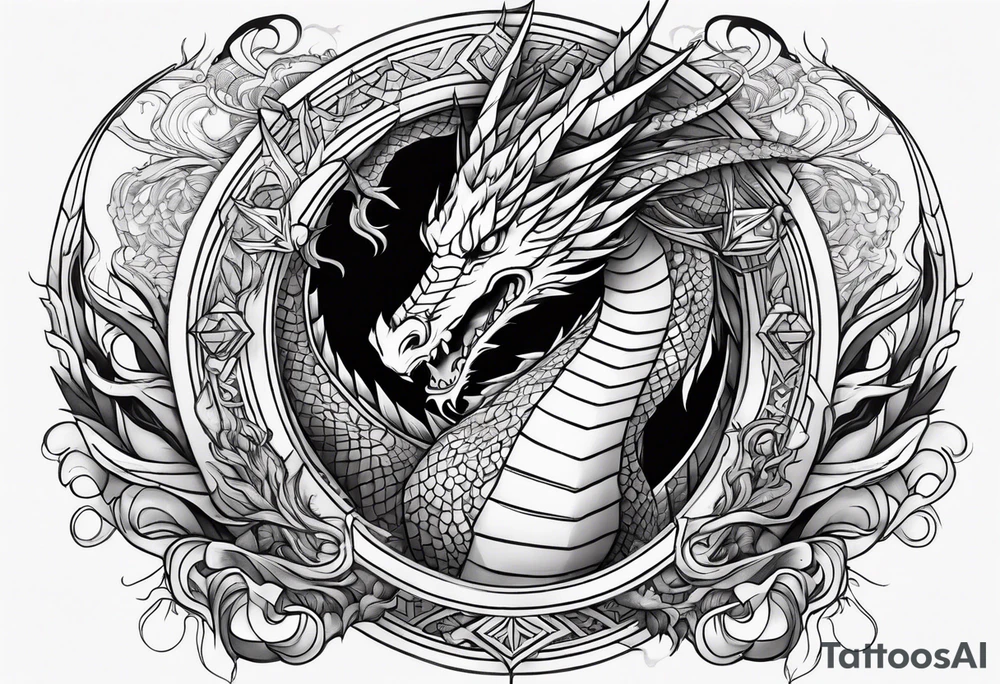 powerful dragon holding and protecting a female tattoo idea powerful dragon holding and protecting a female tattoo idea