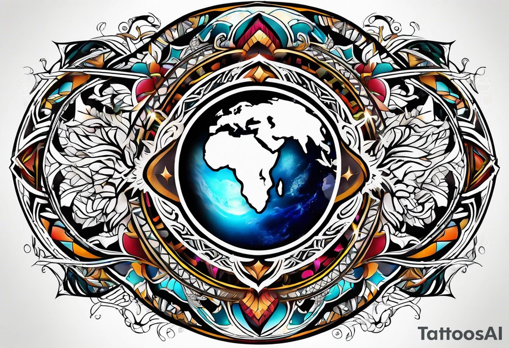 earth tattoo idea