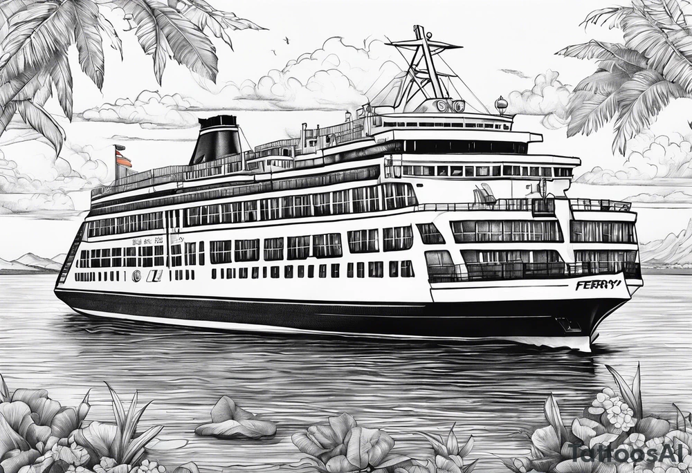 ferry tattoo idea