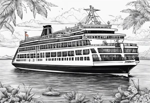 ferry tattoo idea