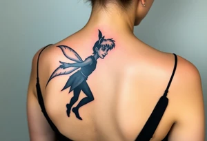 Peter Pan and his shadow tattoo idea